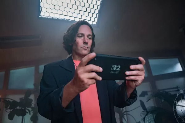 保羅魯德重現90年代超任廣告 為任天堂Switch 2造勢