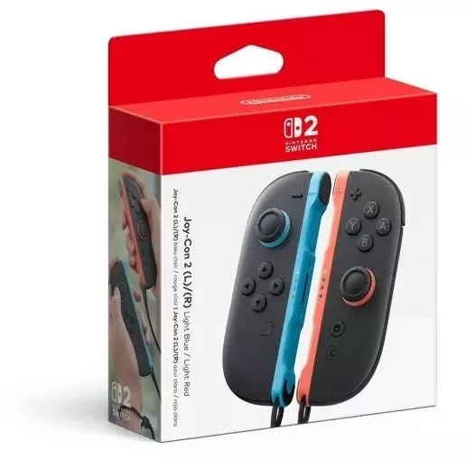 Nintendo Switch 2 Joy -Con 2 L/R- 연한 파란색/라이트 빨간색