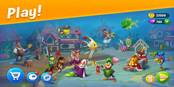 Fishdom Mod 스크린샷 1