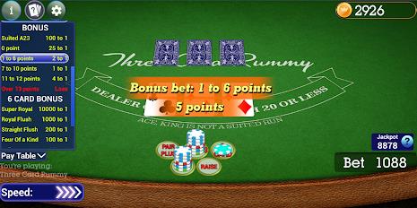 Vegas Three Card Rummy スクリーンショット 2