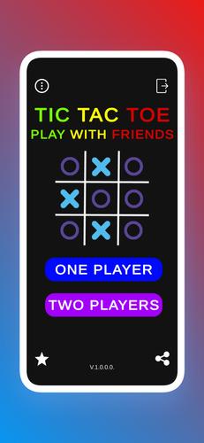 Tic Tac Toe - 2 Player Offline スクリーンショット 0