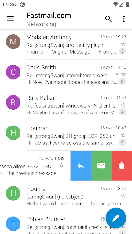 Sugar Mail – Email App Mod Ekran Görüntüsü 2