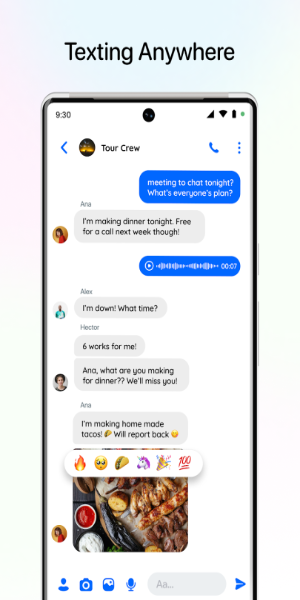 Messenger: Text Messages, SMS Ekran Görüntüsü 0