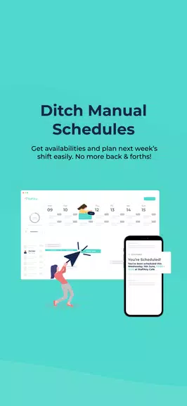 StaffAny Clock-In & Scheduling Capture d'écran 0