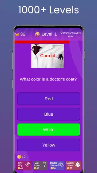 Quiz Hello: Quiz & Trivia game Captura de pantalla 1