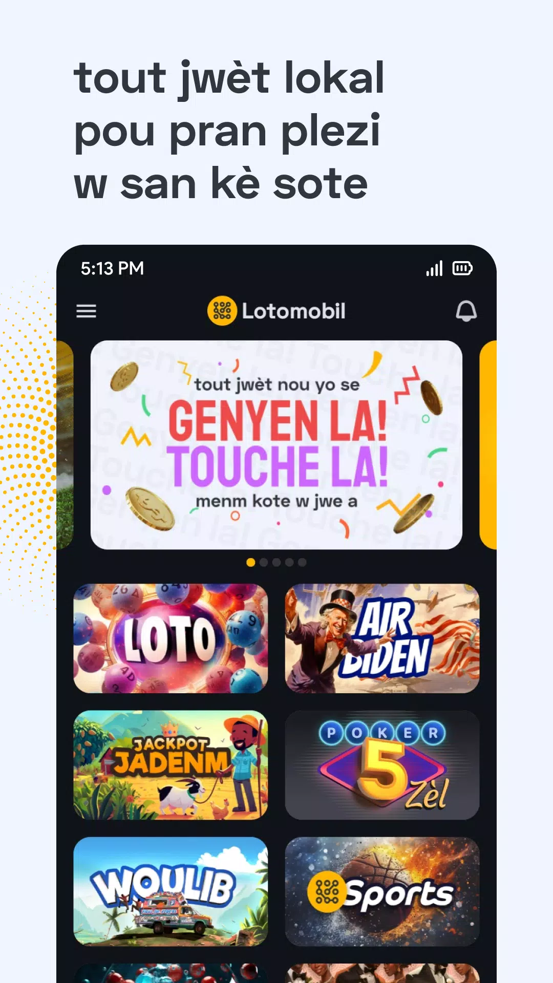 Lotomobil Sports & Bolet Ekran Görüntüsü 0