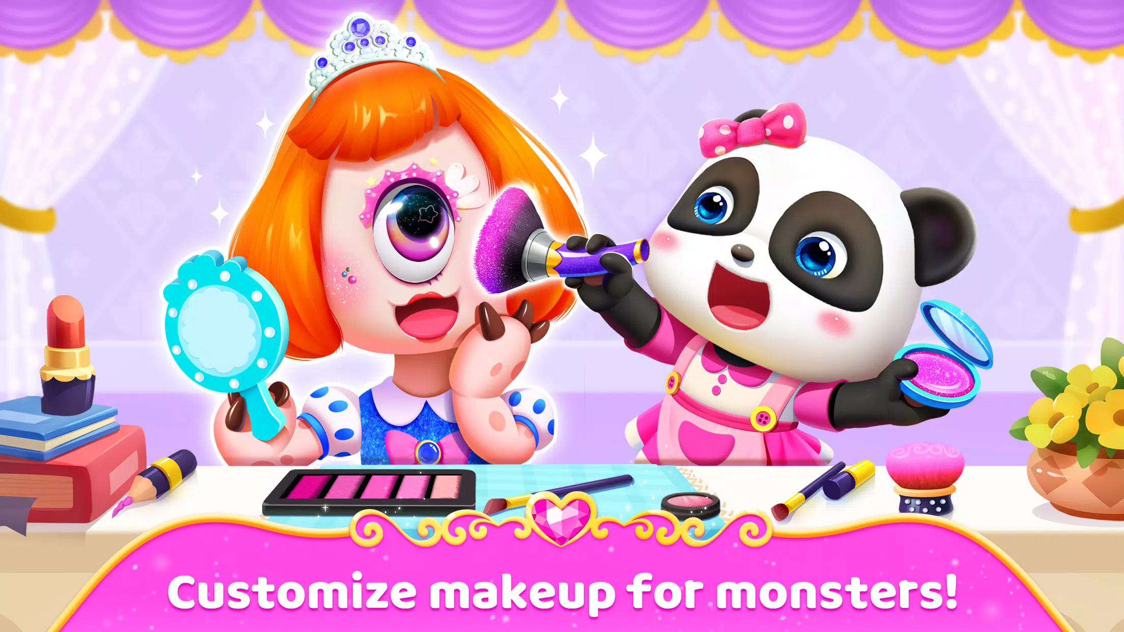 Maquillaje de Pequeño Monstruo Captura de pantalla 1