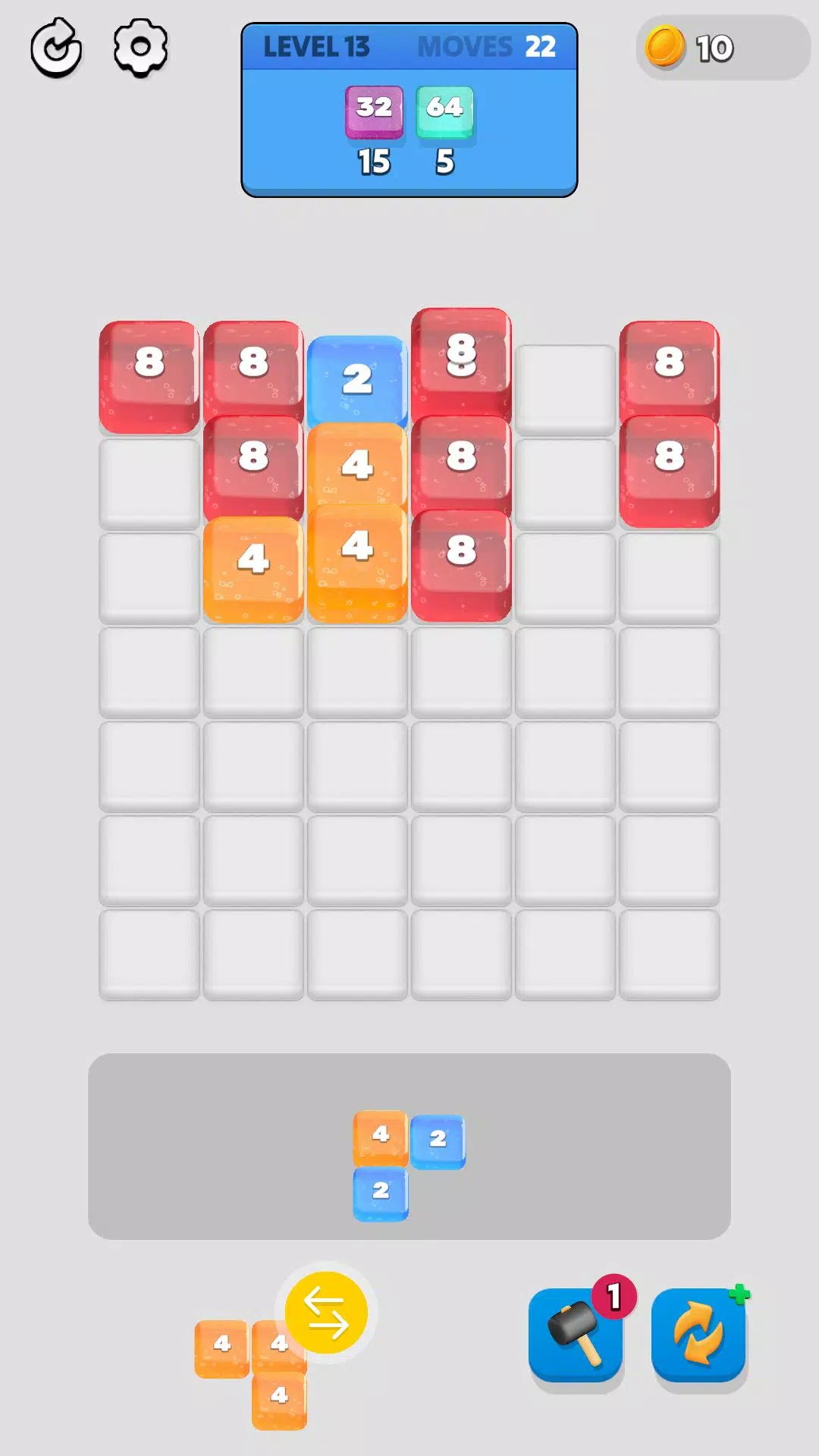 Gummy Block Puzzle ဖန်သားပြင်ဓာတ်ပုံ 1