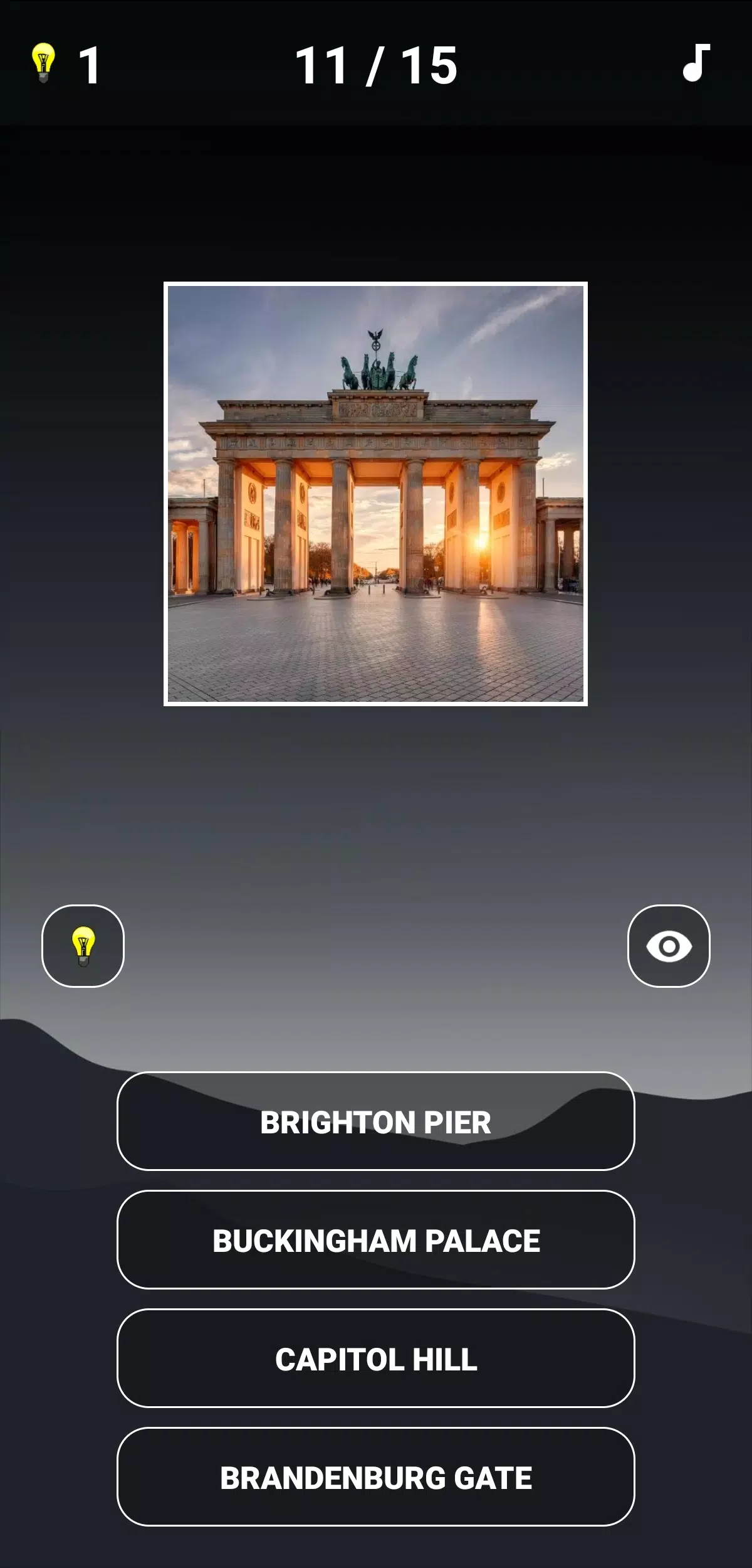 Landmarks Quiz Ekran Görüntüsü 1
