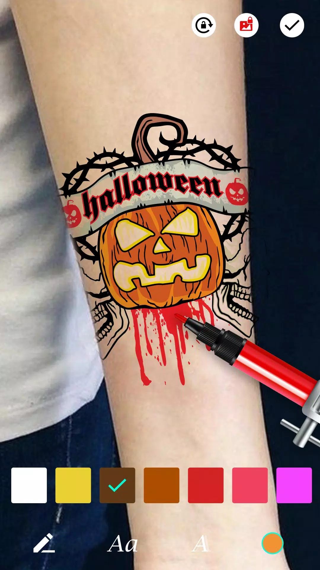 Tattoo Maker ဖန်သားပြင်ဓာတ်ပုံ 1