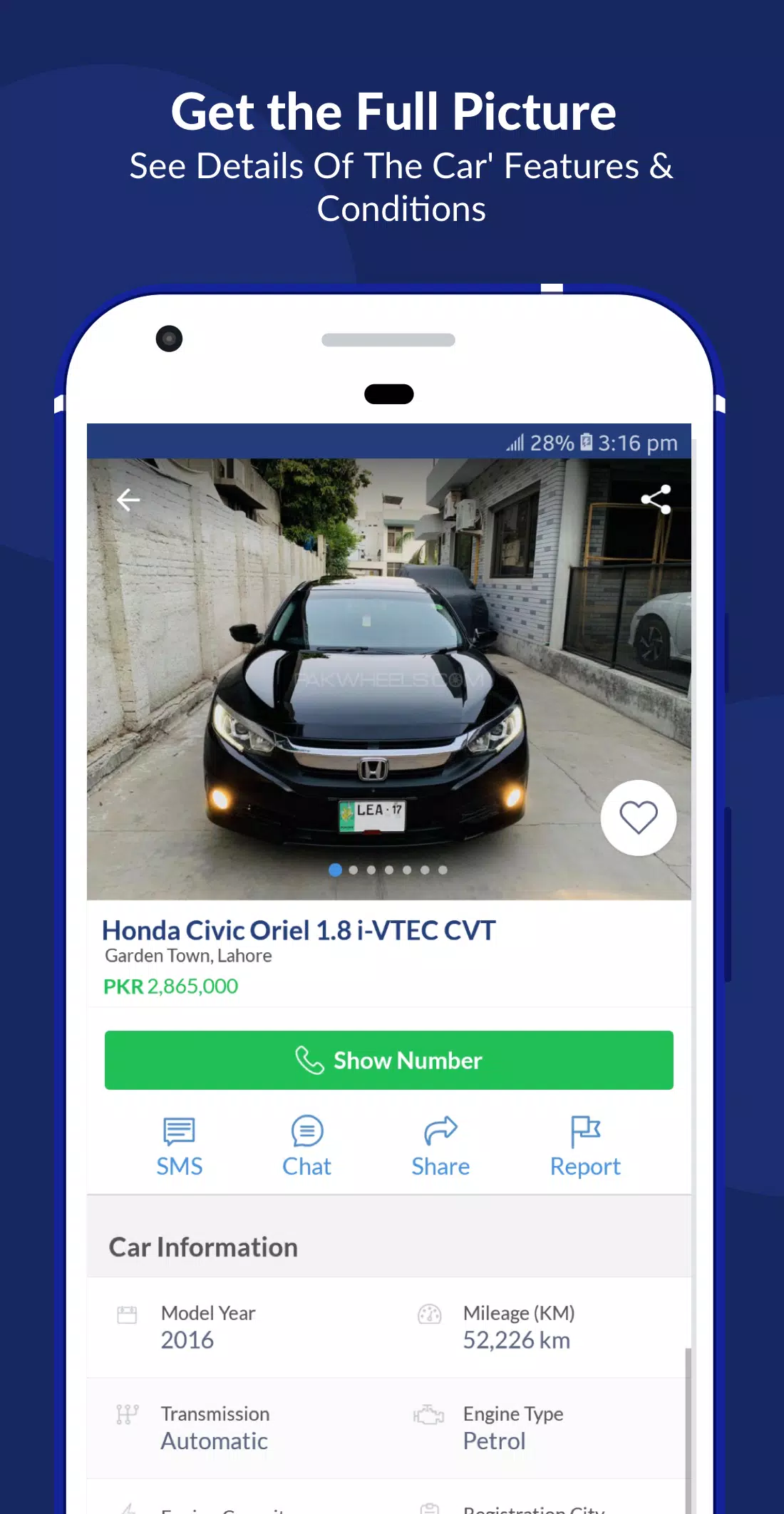 PakWheels Ảnh chụp màn hình 3