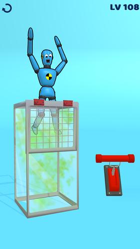 Puppet Bone Smashing Game Скриншот 2