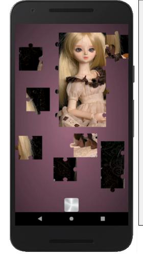 Cute Dolls Jigsaw Slide Puzzle ภาพหน้าจอ 2