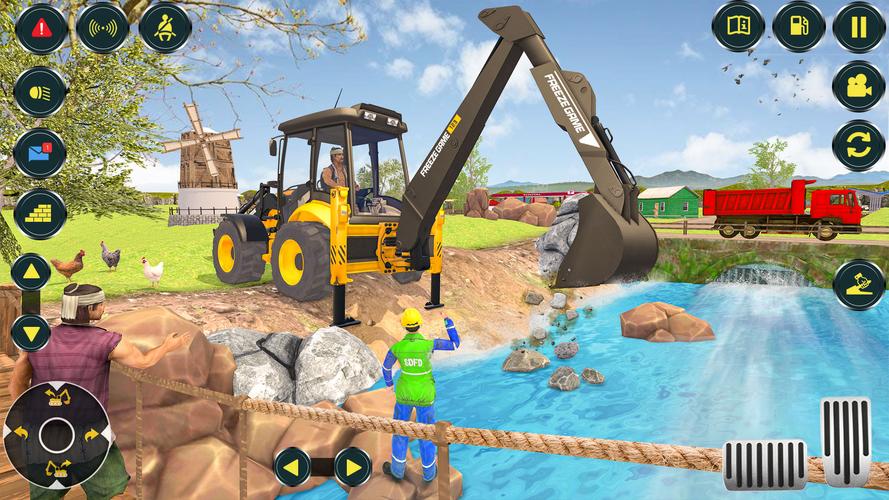 Village Excavator Tangkapan skrin 2