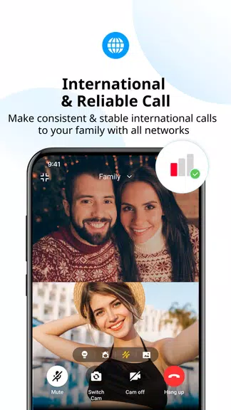 imo Lite - appels vidéo Capture d'écran 1