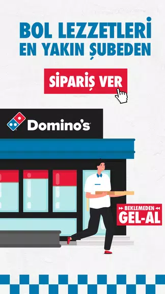 Domino's Pizza Türkiye Captura de tela 1