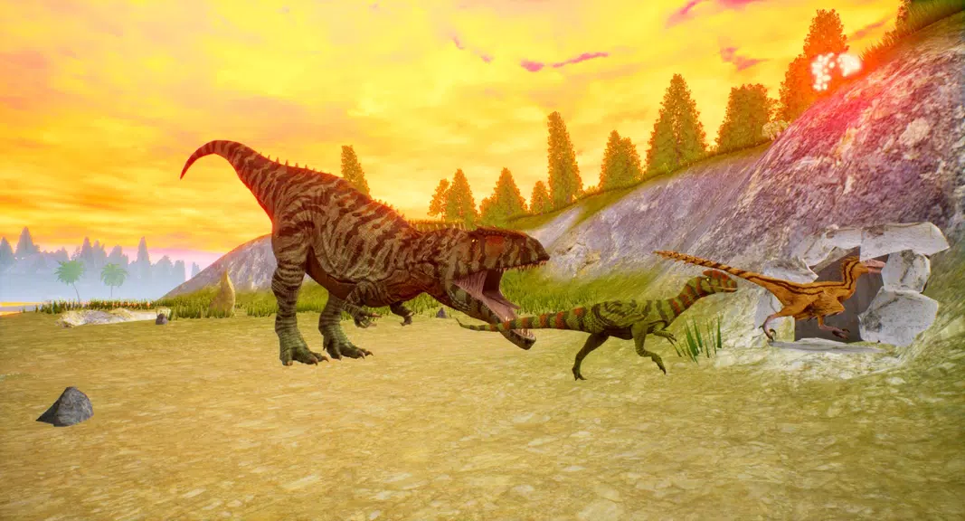 The Cursed Dinosaur Isle: Game 螢幕截圖 1