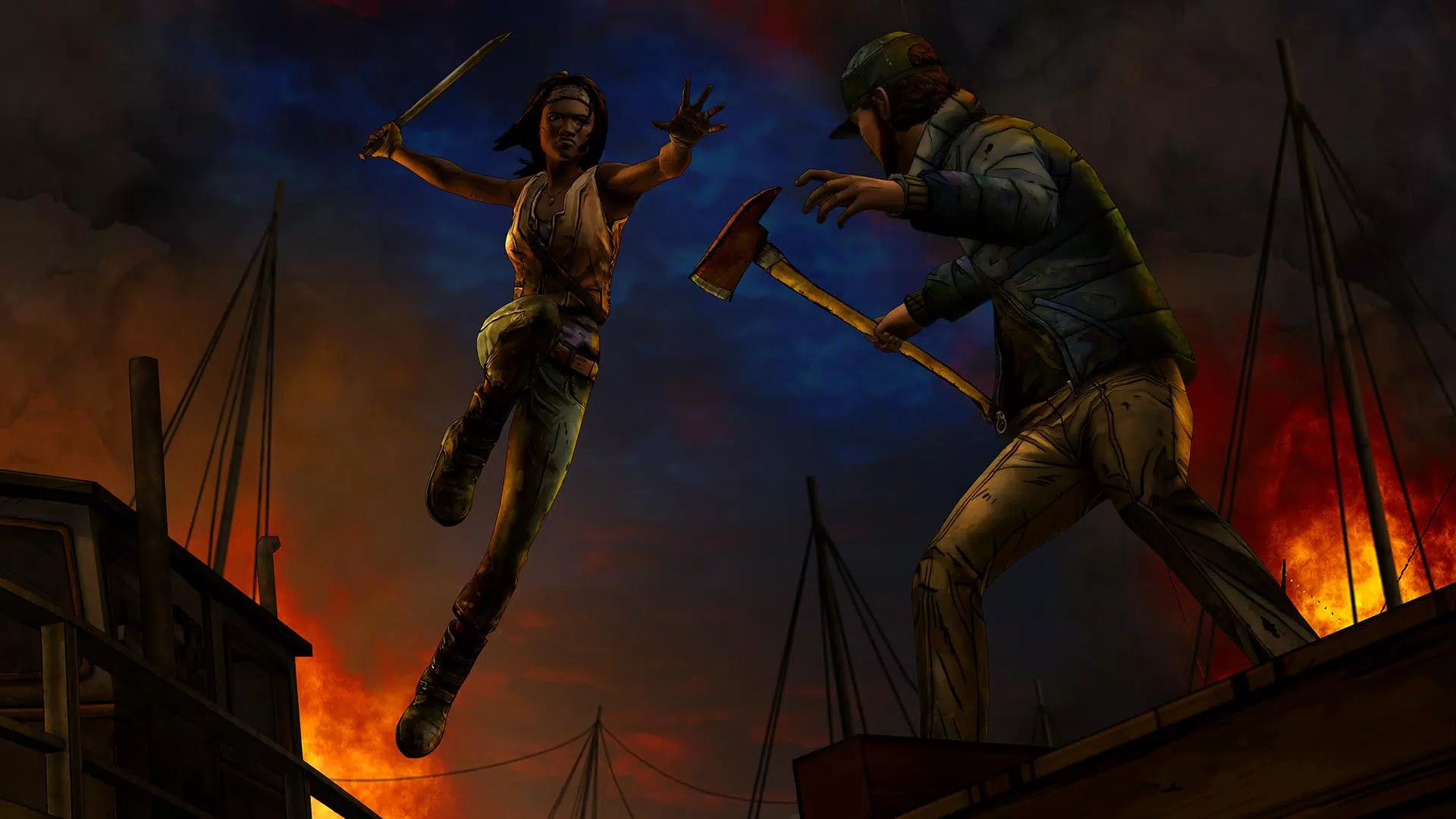 The Walking Dead: Michonne Ảnh chụp màn hình 0