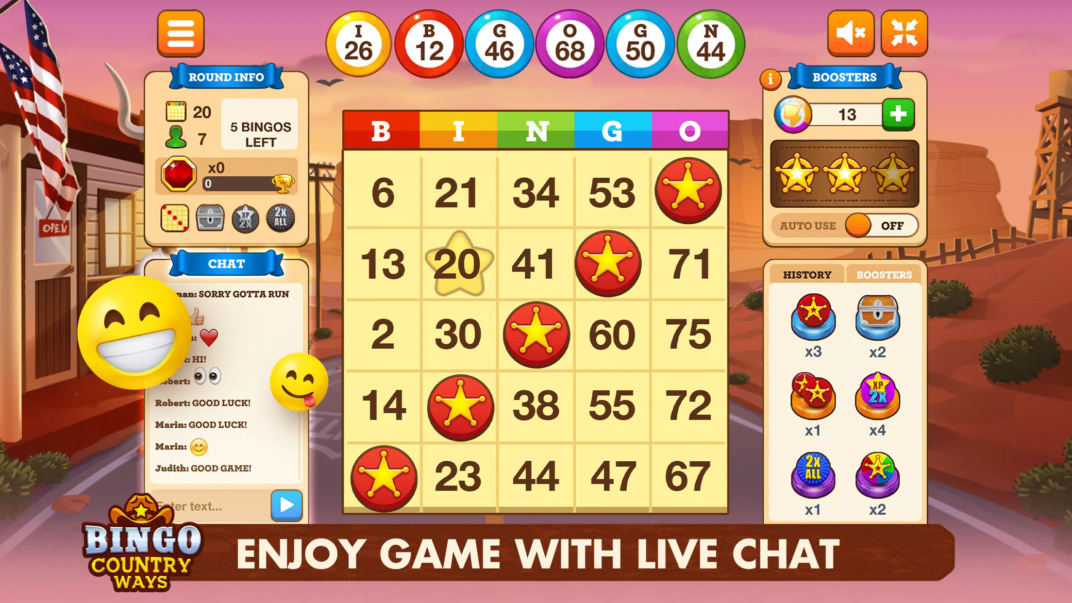 Bingo Country Ways ဖန်သားပြင်ဓာတ်ပုံ 0