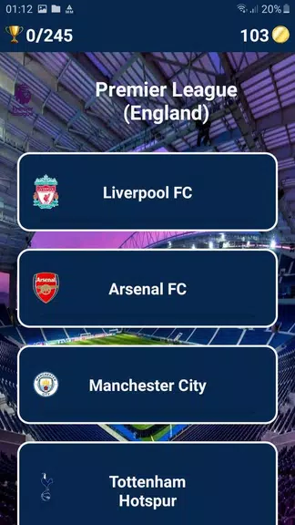 Football Quiz 螢幕截圖 2