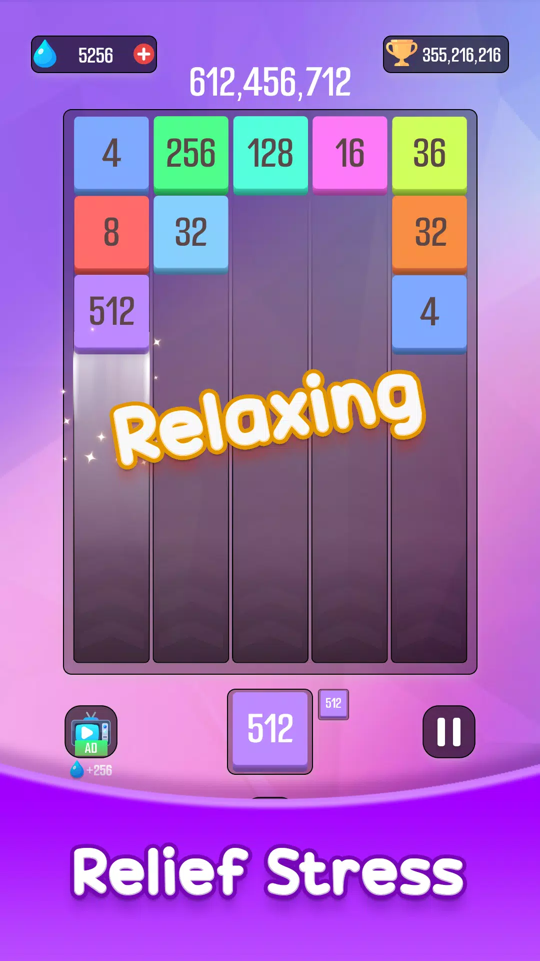 Schermata Number Merging Master 2