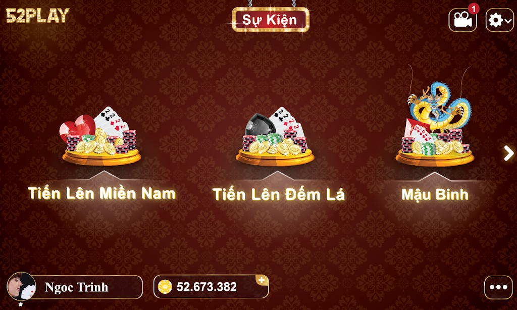52Play - Game Bai Online 스크린샷 0