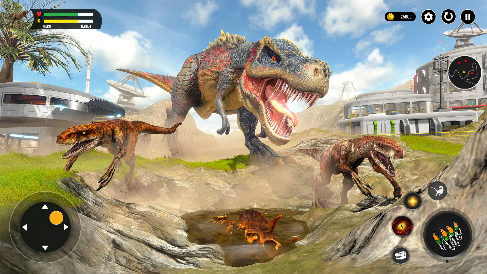 Real Dinosaur Simulator Games ဖန်သားပြင်ဓာတ်ပုံ 1