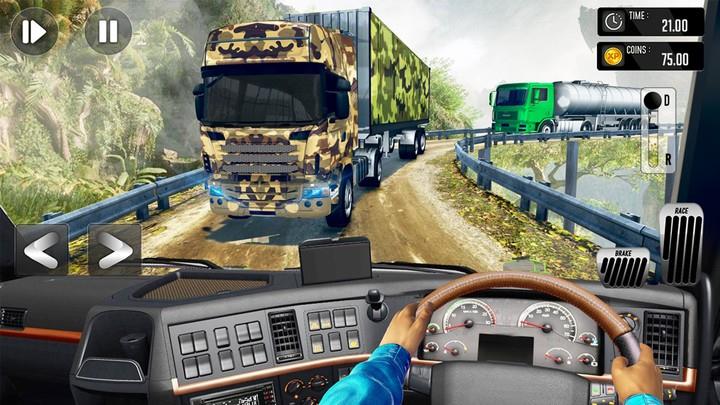 Truck Driving Simulator Games 螢幕截圖 0