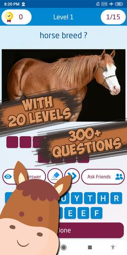Guess the horse breed Ekran Görüntüsü 2