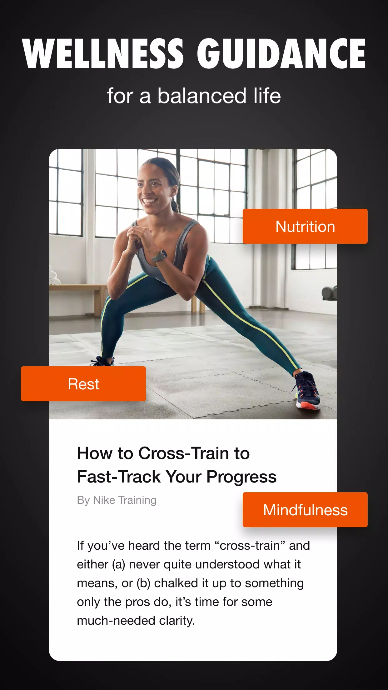 Nike Training Zrzut ekranu 3