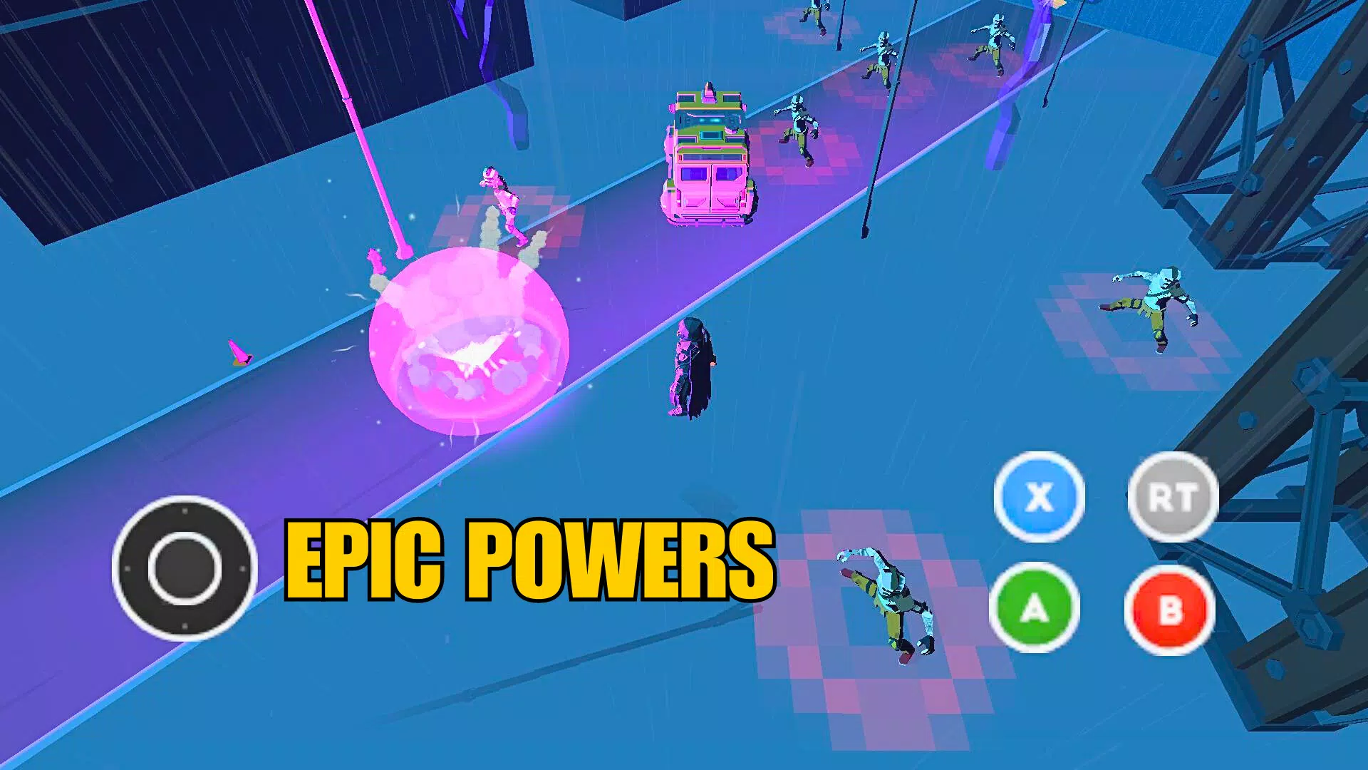 Bat Revenge Hero Crime Fighter 스크린샷 1