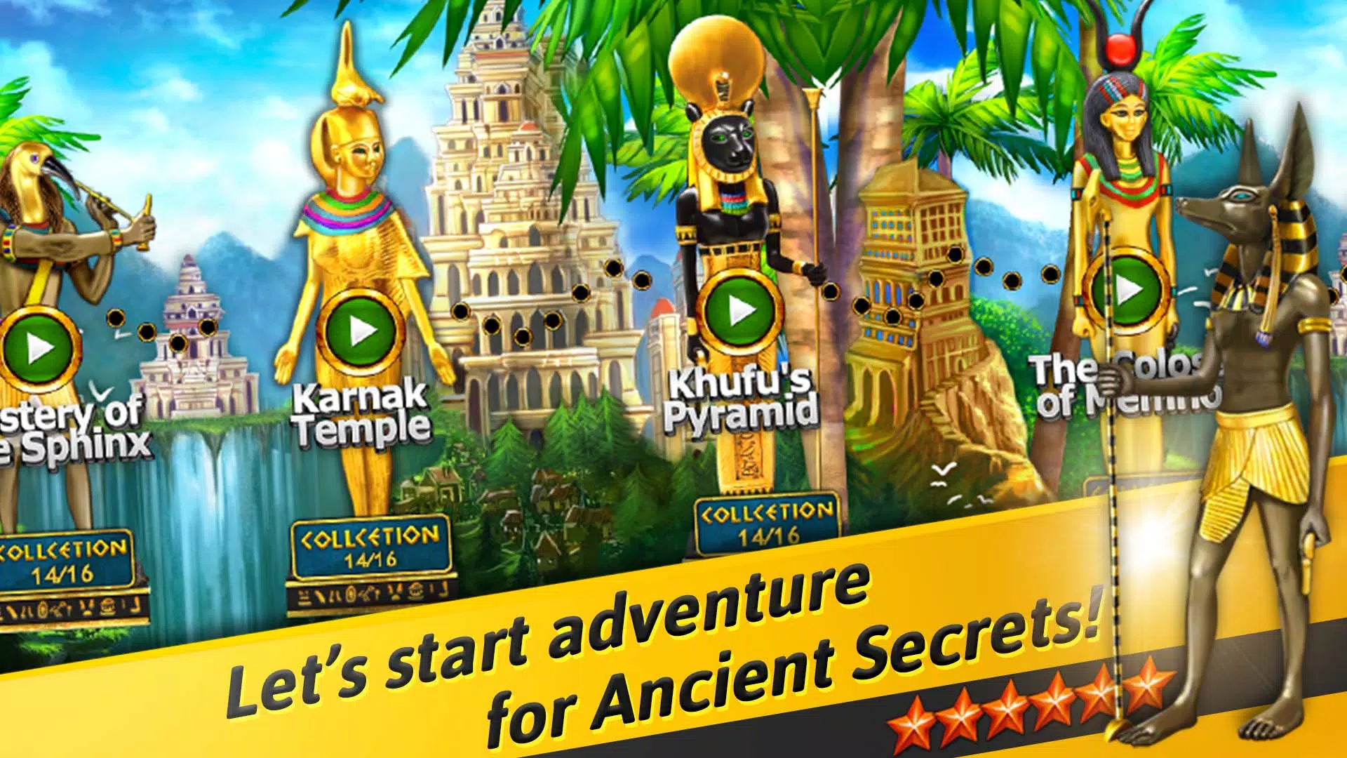 Bingo - Pharaoh's Way Zrzut ekranu 1
