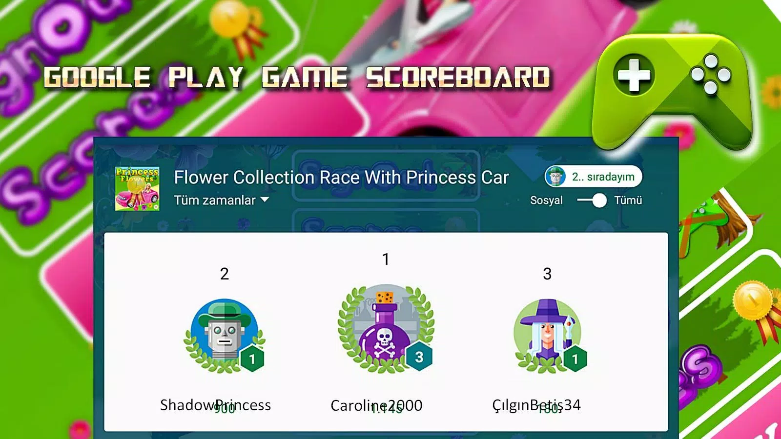 Schermata (New) Collect The Most Flowers With Prencess 3