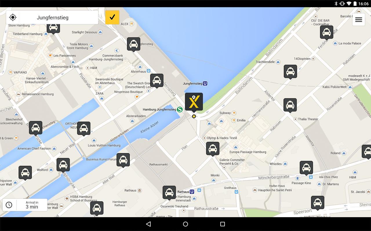 FREENOW - Taxi and more Ekran Görüntüsü 0
