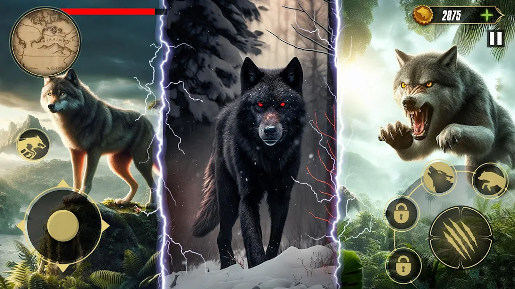 Wolf Quest: The Wolf Simulator 螢幕截圖 1