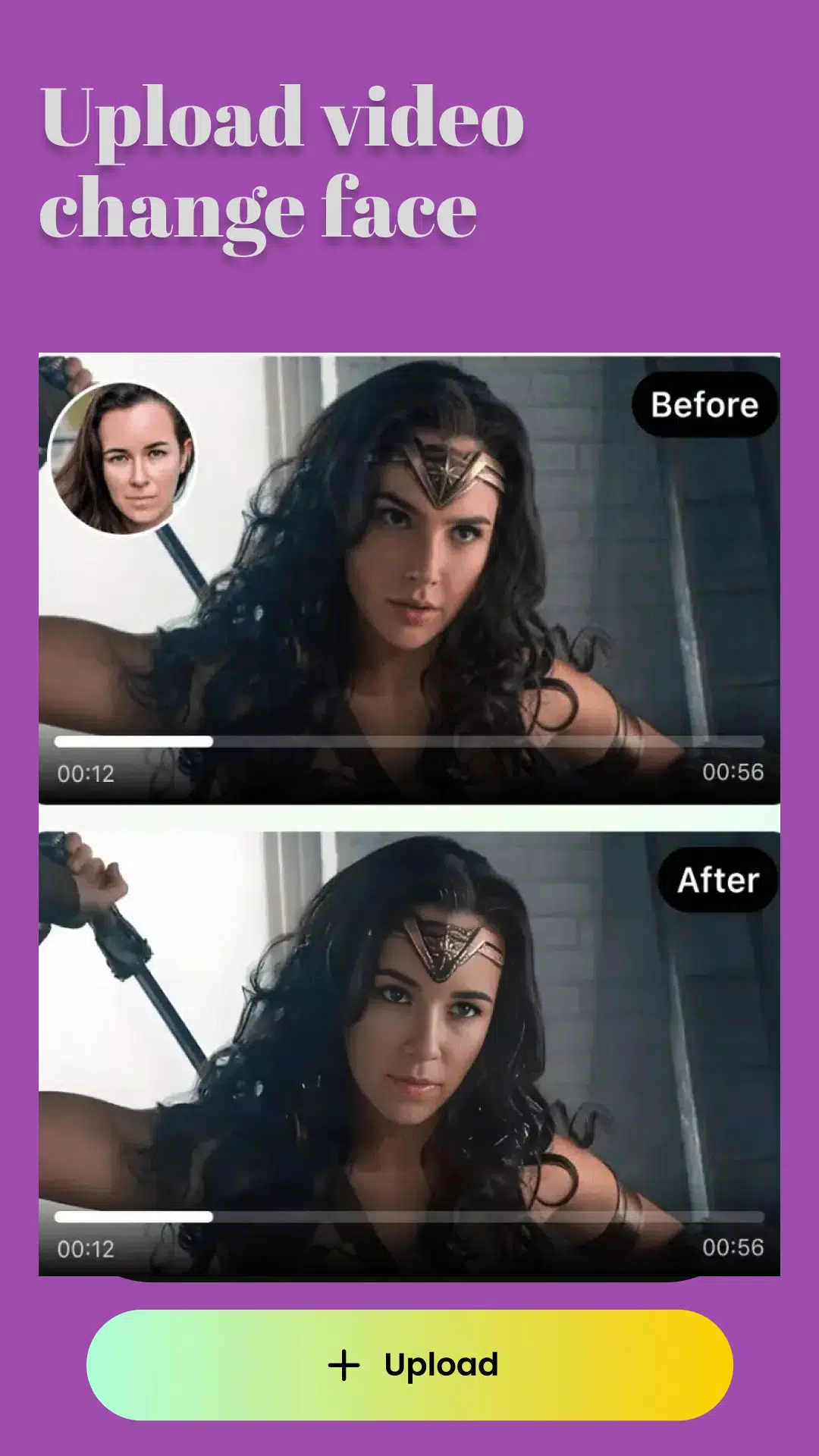AI Face Swap Video App-Swapme Capture d'écran 0