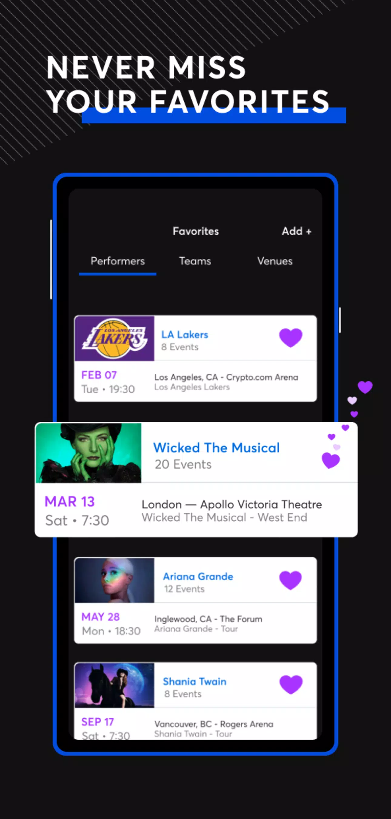 Ticketmaster－Buy, Sell Tickets ဖန်သားပြင်ဓာတ်ပုံ 2