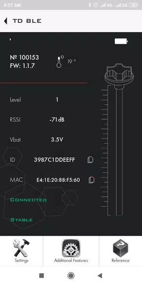 Escort sensors config app স্ক্রিনশট 3