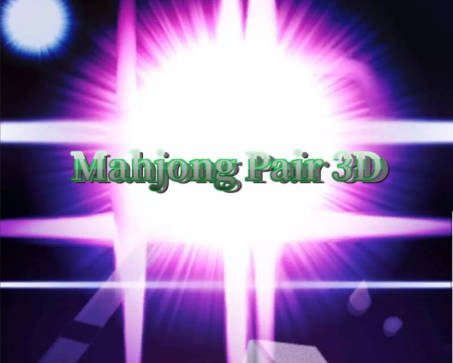 Mahjong Pair 3D: Easy And Simple Capture d'écran 0