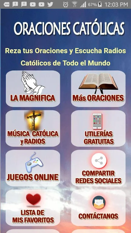 Schermata Oracion La Magnifica - El Magnificat 1