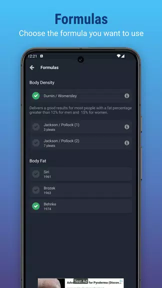 Plixi - Fat calculator Ekran Görüntüsü 1