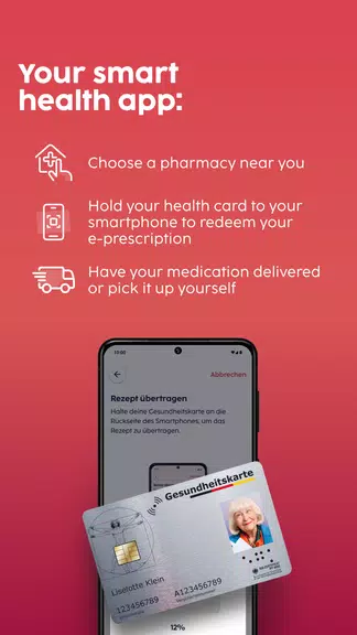 gesund.de - E-Prescription App 스크린샷 1