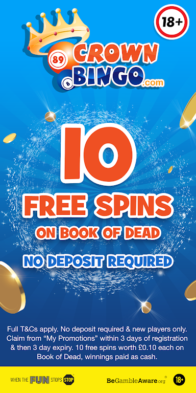 Crown Bingo: Bingo Jackpots & Online Slots スクリーンショット 0