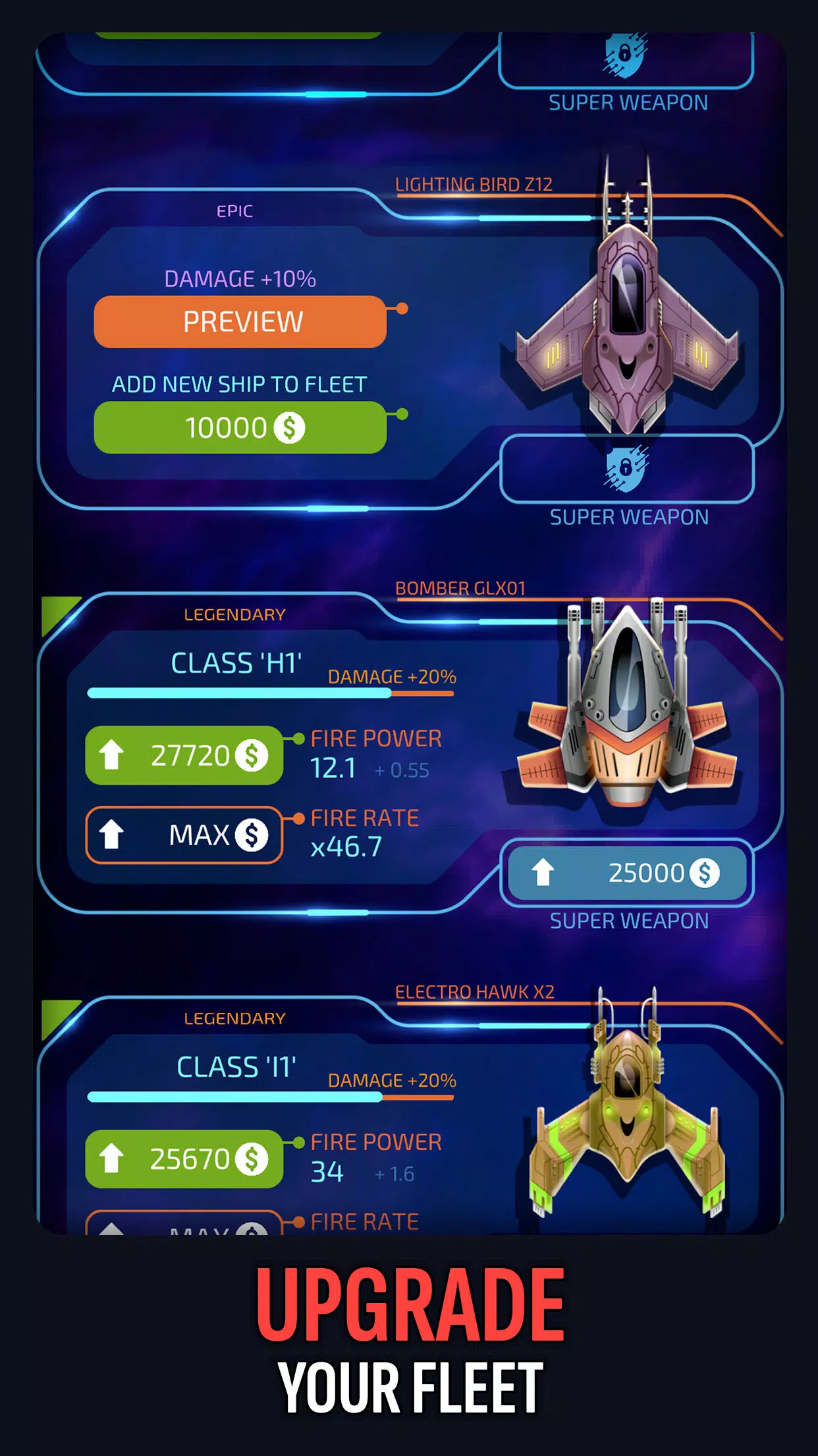 Galaxy Keeper: Space Shooter Ekran Görüntüsü 3