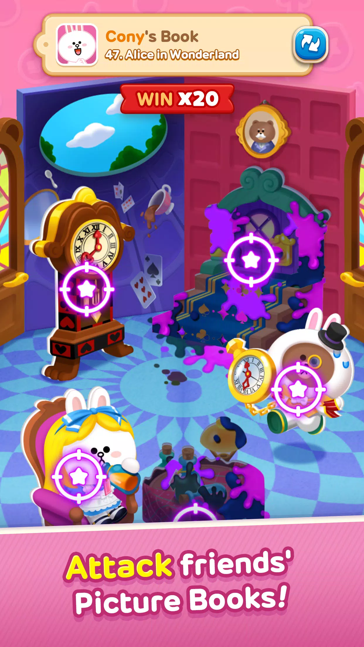 LINE Magic Coin - Coin Game! Ekran Görüntüsü 2
