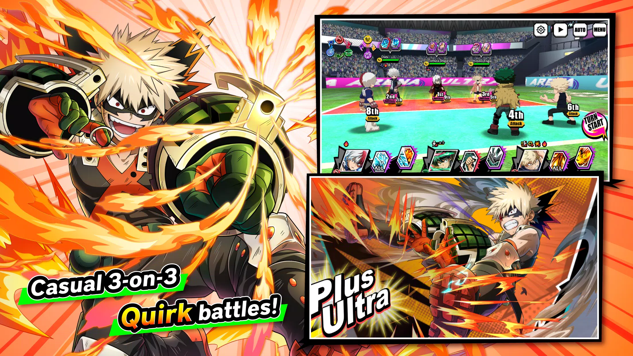 Schermata MY HERO ULTRA IMPACT 2