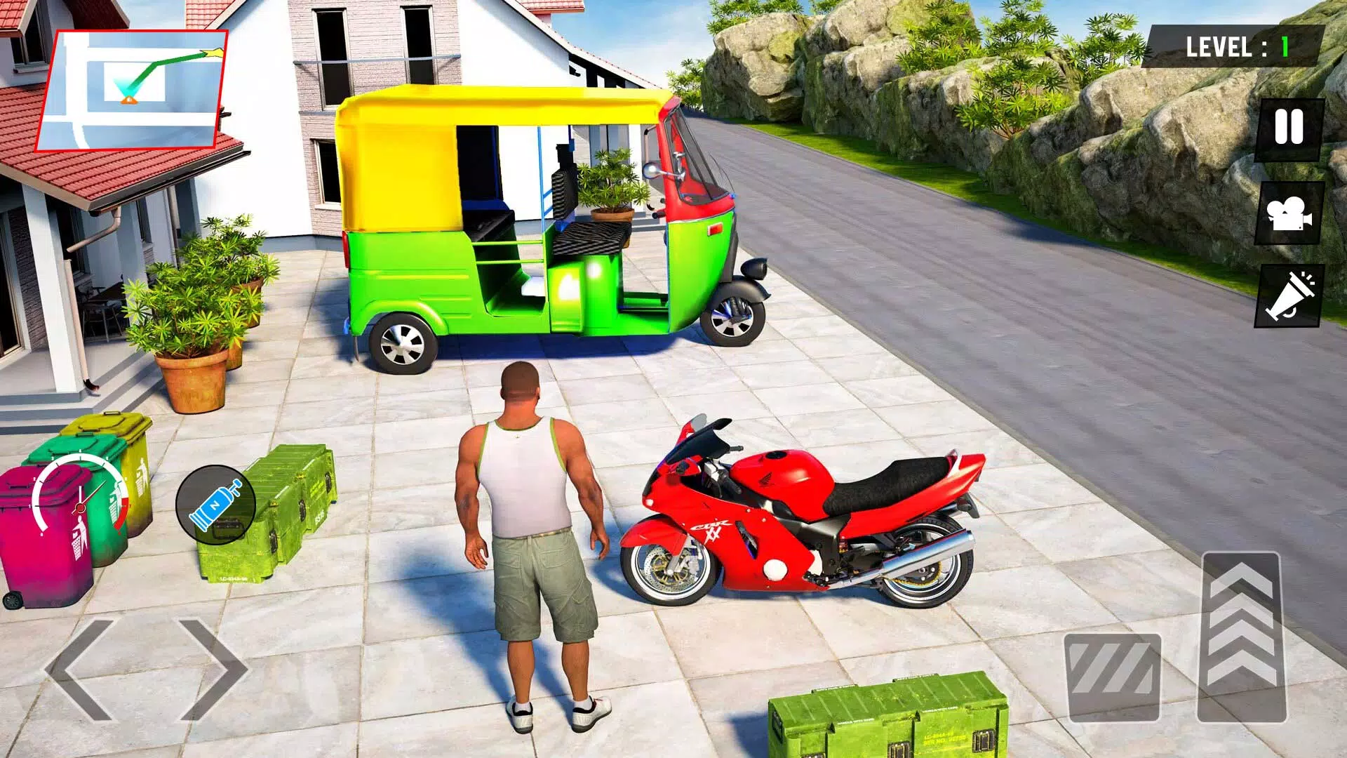 Tuk Tuk Rickshaw - Auto Game应用截图第3张