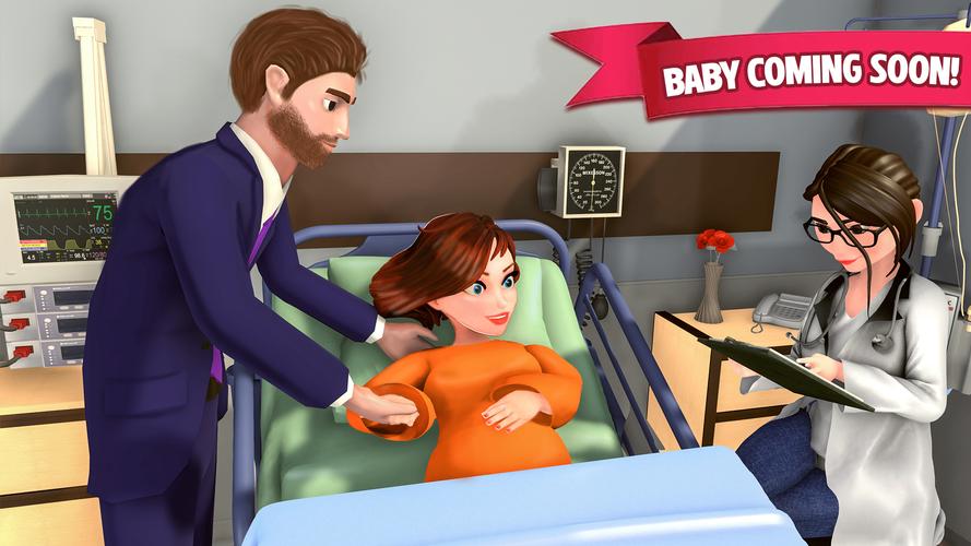 Pregnant Mom Simulator 3d Ekran Görüntüsü 2