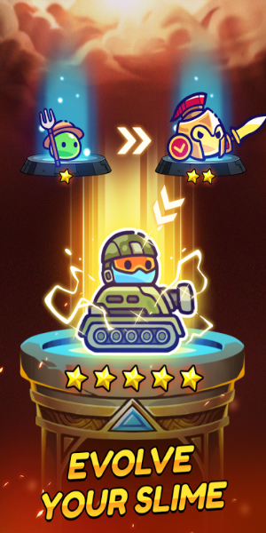 Slime Warrior: Age of War 螢幕截圖 2