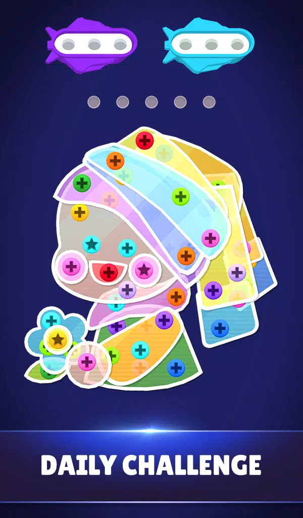 Screw Puzzle: 3D Nuts Jam Captura de pantalla 3
